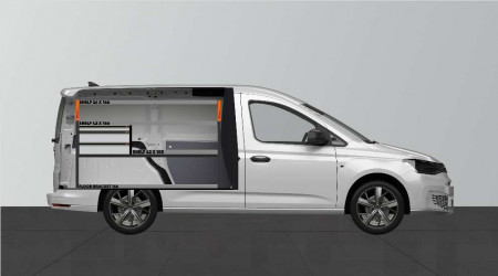 LS3 Autokaluste autoon VW Caddy Cargo & Ford Connect L2