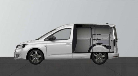 SHORT26 Bilinredning till VW Caddy Cargo & Ford Connect L1