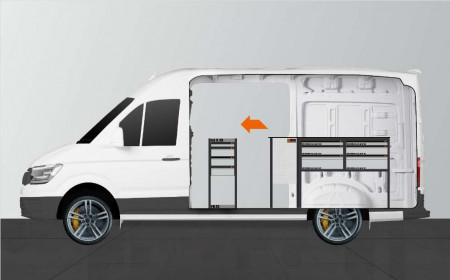 WORK10 Autokaluste autoon Man TGE & VW Crafter L3