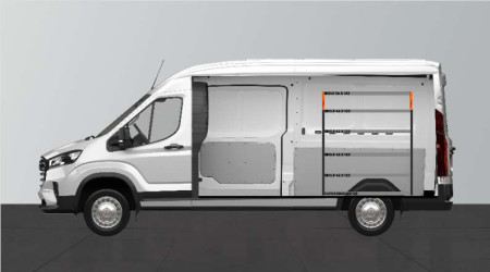 SHORT42 bilinredning till Maxus e-Deliver9 L3