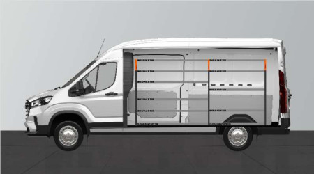 BASE42 Bilinredning till Maxus e-Deliver9 L3