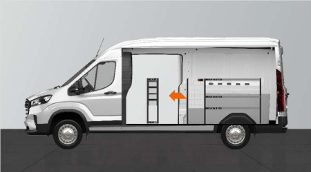 LD26 Bilinredning till Maxus e-Deliver9 L3