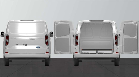 Dubbelgolv H:202mm 4-lådor till Ford Custom & VW Transporter L2.