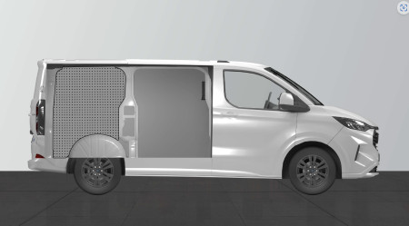 Verktygstavla vänster bak till Ford Custom & VW Transporter T7 L1H1
