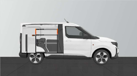 LB5 Bilinredning till Ford Courier L1