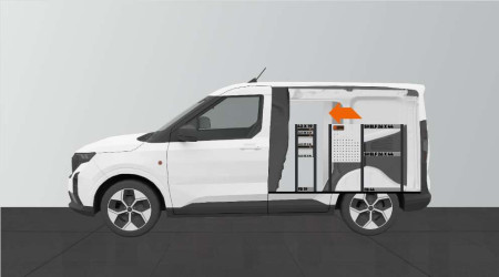 LD26 Bilinredning till Ford Courier L1