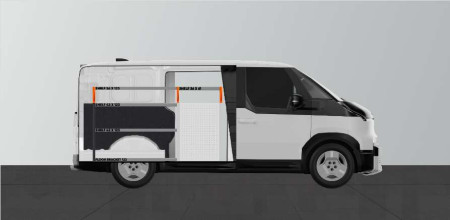 D-PRO5 Autokaluste autoon Kia PV5 L2H1 