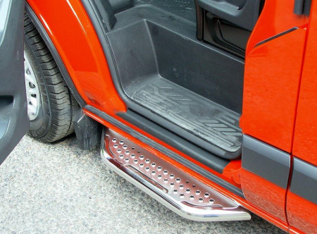 Askelma etuoviin ruostumaton autoon Mercedes Vito 2014-