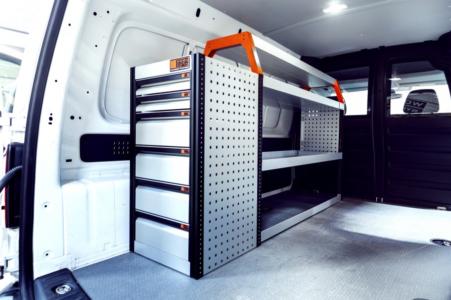 V-LB6 Kalustesarja autoon VW Caddy | Work System