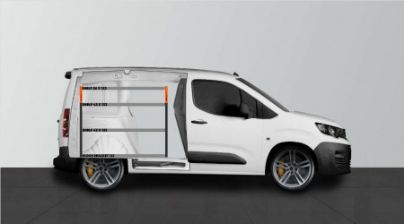BASE42 Bilinredning till BERLINGO, Combo, Doblo PARTNER & PROACE CITY L1