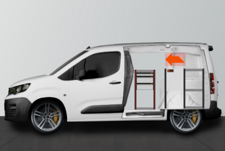 LD42 Autokaluste autoon BERLINGO, COMBO, PROACE CITY & PARTNER L1