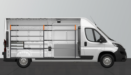 V-LS3 Kalustesarja autoon Proace Max, Boxer, Ducato, Jumper & Movano L3H2