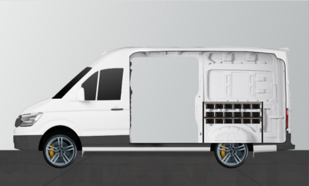 H-RACK Bilinredning till Mercedes Sprinter Standard L2H2