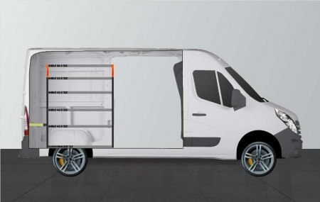 SHORT42 bilinredning till Movano, Master & NV400 L2H2