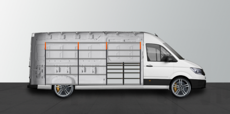V-MAX Bilinredning till Mercedes Sprinter Standard L3H2.