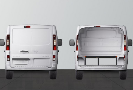 Dubbelgolv H:342mm 4-lådor till NV300, Trafic, Talento & Vivaro L1H1.