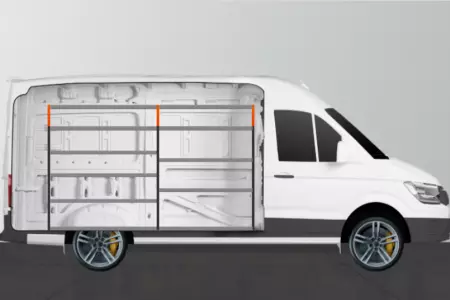 V-ENKEL Bilinredning till Mercedes Sprinter Standard L2H2