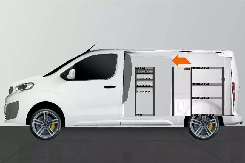 LD42 autokalusteet Citroen Jumpy