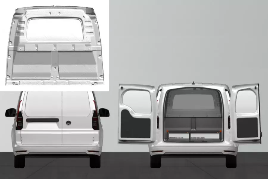 Dubbelgolv lågt Volkswagen Caddy