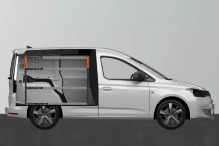 BASE42 Autokaluste autoon VW Caddy Cargo & Ford Connect L1