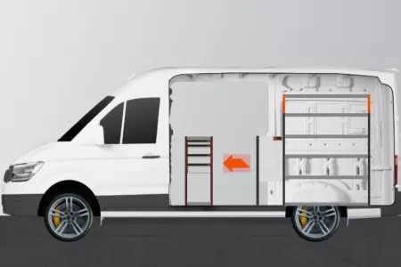 H-SDH4-420 Bilinredning till Mercedes Sprinter Standard L2H2