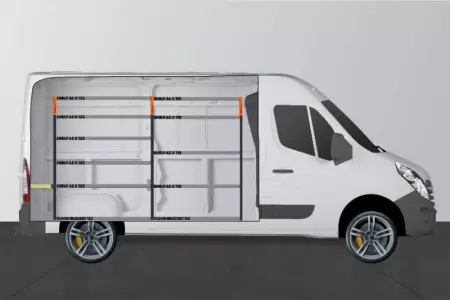 BASE42 Bilinredning till Movano, Master & NV400 L2H2
