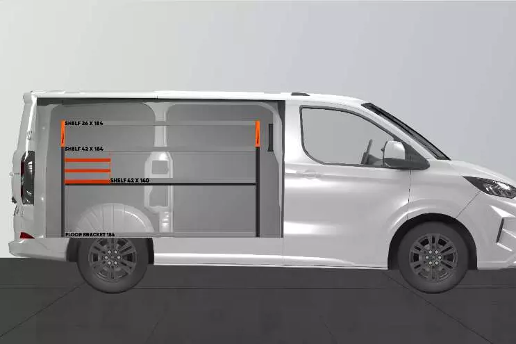 SS3 autokaluste autoon Volkswagen Transporter