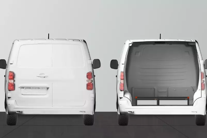 Dubbelgolv lågt Citroen Jumpy