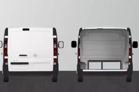 Dubbelgolv H:342mm 4-lådor till NV300, Trafic, Talento & Vivaro L2H1.