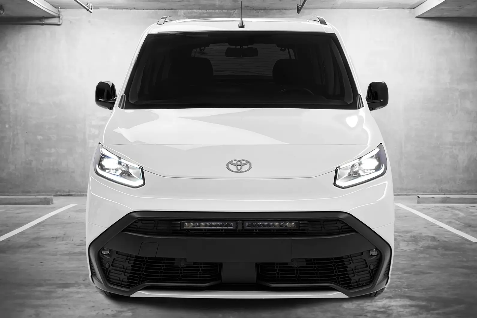Extraljusrampspaket: Explosion Slim Toyota 