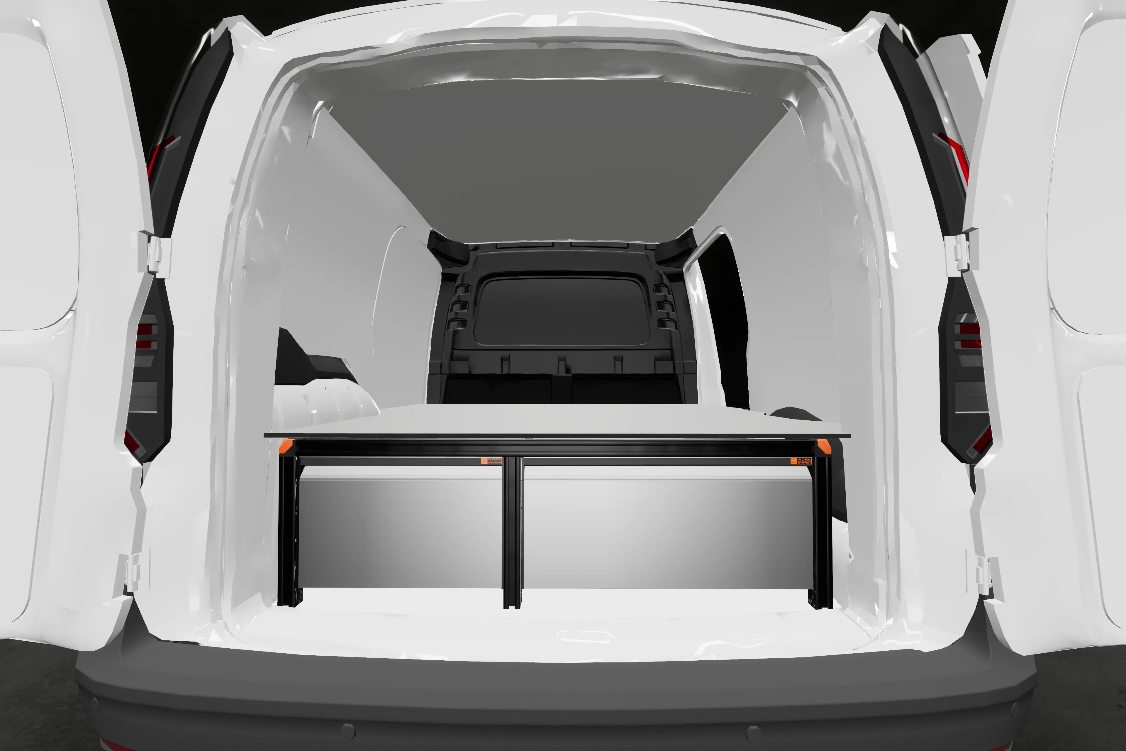Dubbelgolv högt Volkswagen Caddy
